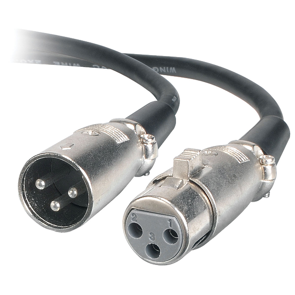 7,5-метровый кабель DMX Chauvet-dj DMX3P25FT DMX Cable артикул 197715Si-1