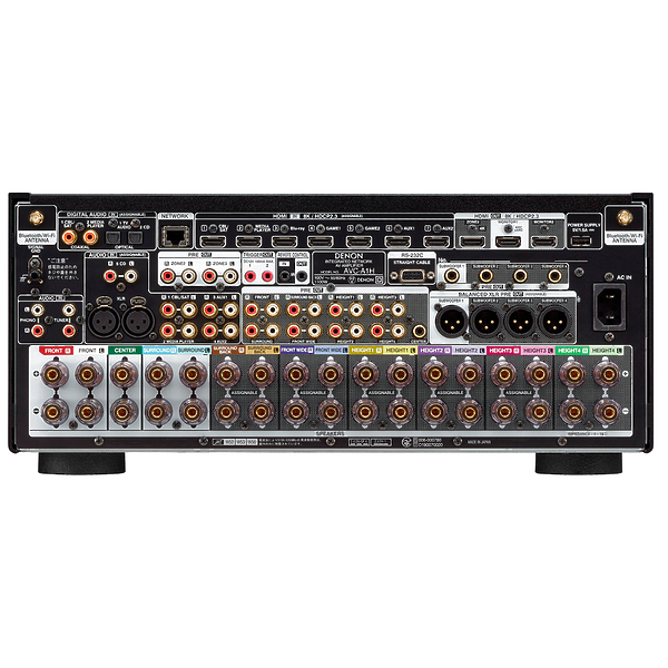 AV ресивер Denon AVC-A1H black артикул 294485Si-1 фото 6