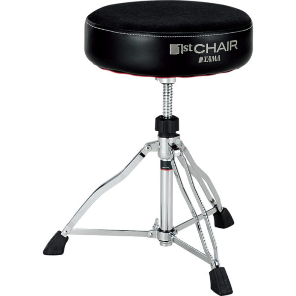 Стул для барабанщика TAMA HT430BC 1st CHAIR DRUM THRONE ROUND RIDER w/Cloth Top Seat артикул 197904Si-1