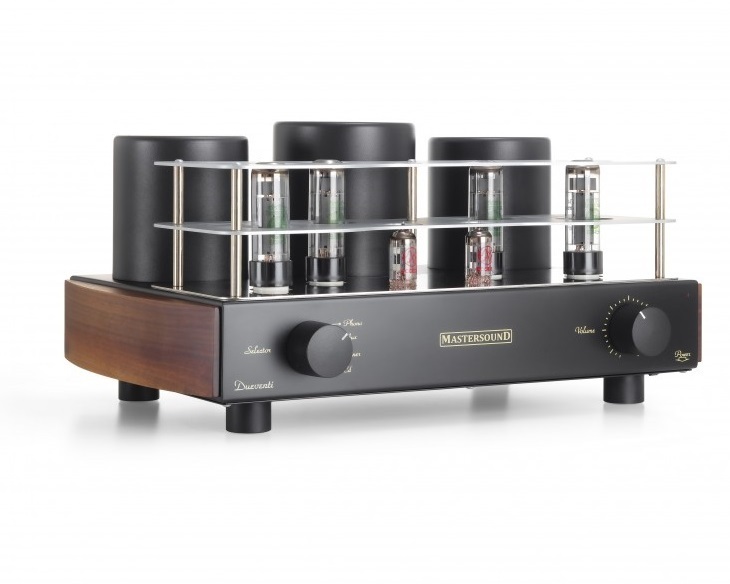 Ламповый стереоусилитель Mastersound Dueventi артикул 233505Si-1 в интернет-магазине «HiFiRussia»