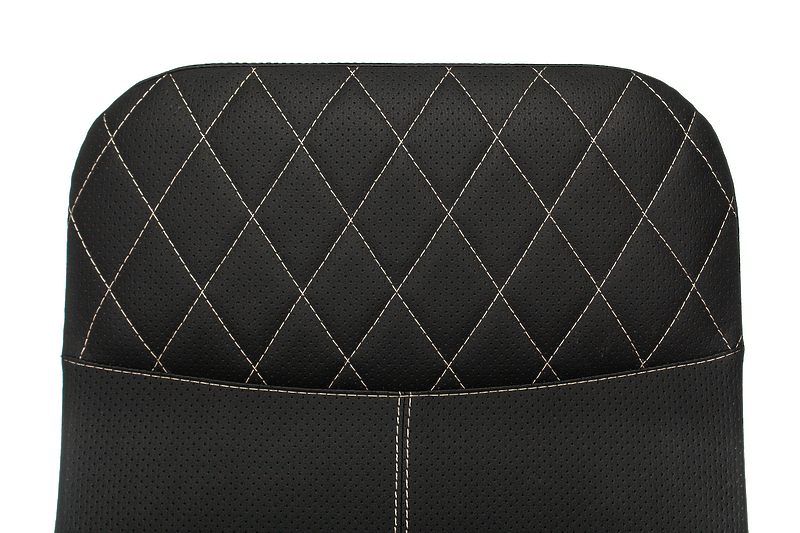 Кресло Бюрократ CH-608SL/ECO/BLACK (Office chair CH-608SL/ECO black eco.leather cross metal хром) артикул 263287Si-1 фото 7