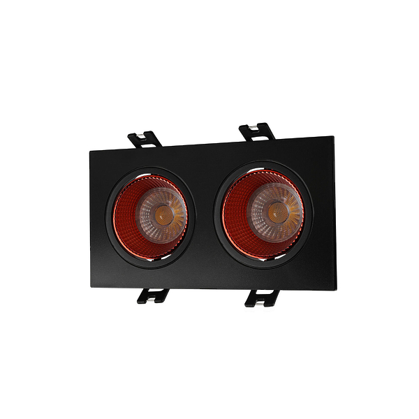 Светильник встраиваемый Denkirs DK3072-BK+RD (Black Red) артикул 270631Si-1