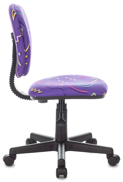 Кресло Бюрократ CH-204NX/STICK-VIO (Children chair CH-204NX violet Sticks 08 cross plastic) артикул 263308Si-1 фото 3