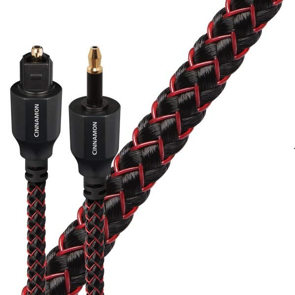 Цифровой оптический кабель AudioQuest Optical Cinnamon Toslink/Mini, 0.75 м артикул 221179Si-1