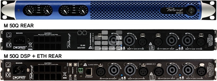 Powersoft M50Q HDSP+ETH артикул 126215Si-1