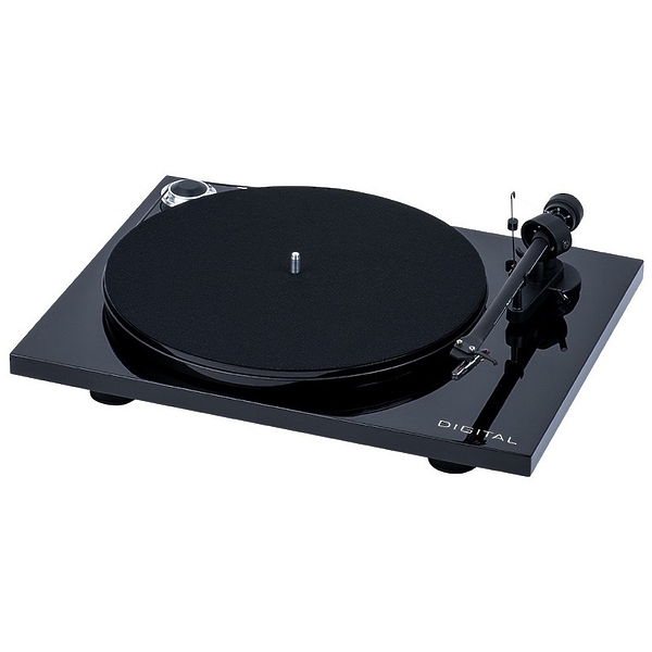 Проигрыватель винила Pro-Ject ESSENTIAL III DIGITAL (OM 10) piano black артикул 172019Si-1 в интернет-магазине «HiFiRussia»