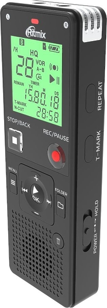 Диктофон Ritmix RR-820 8GB black артикул 264732Si-1 фото 4