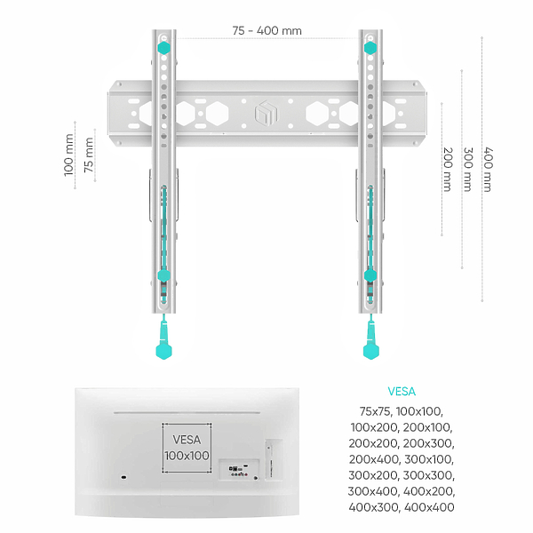Кронштейн для телевизора Onkron TM5W артикул 263662Si-1 фото 7