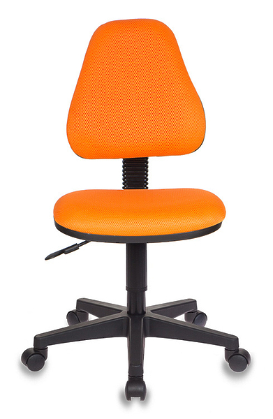 Кресло Бюрократ KD-4/TW-96-1 (Children chair KD-4 orange TW-96-1 cross plastic) артикул 263360Si-1 фото 3