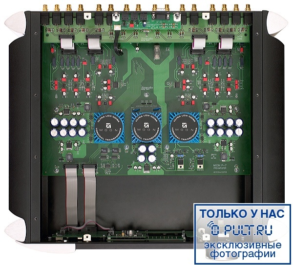 Предусилитель Sim Audio MOON P-7 RS (синий дисплей) артикул 325397FV-1 фото 3