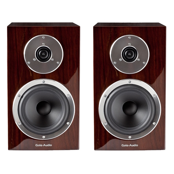 Полочная акустика Gato Audio FM-15 High Gloss Walnut артикул 159617Si-1