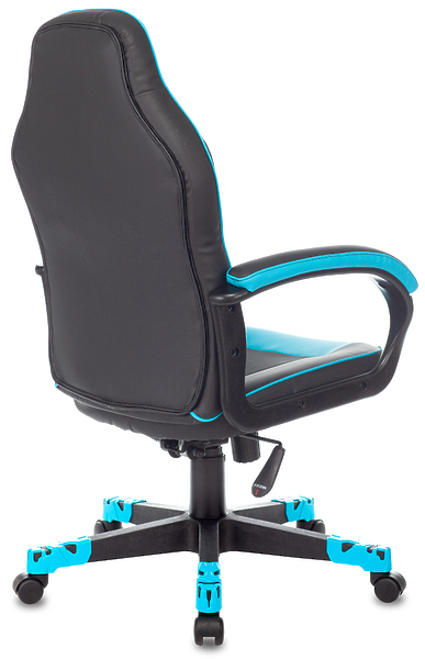Кресло Zombie GAME 17 BLUE (Game chair GAME 17 black/blue textile/eco.leather cross plastic) артикул 263254Si-1 фото 10