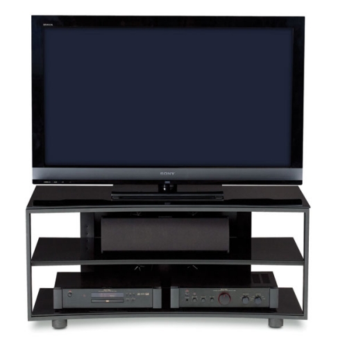 Подставка под ТВ и HI-FI BDI Vexa 9234 black артикул 366935FV-1