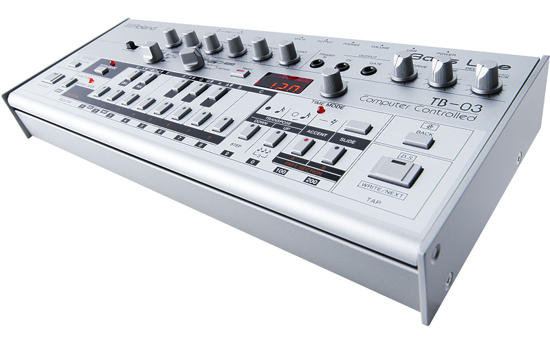 Грувбокс Roland TB-03 артикул 159969Si-1 фото 4