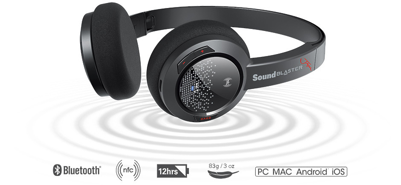 Наушники с микрофоном Creative Sound Blaster Jam артикул 233376Si-1 фото 3