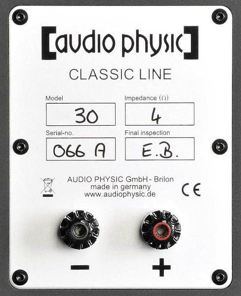 Напольная акустика Audio Physic Classic 30 Glass black high gloss артикул 141680Si-1 фото 3