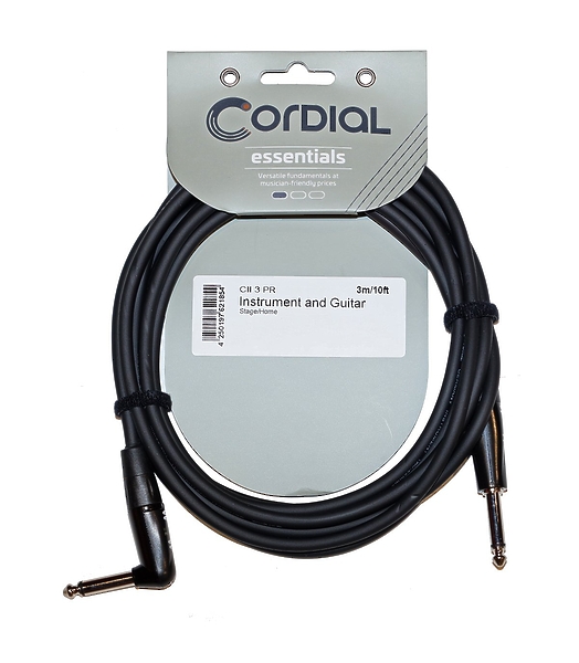 Кабель инструментальный Cordial CII 3 PR артикул 300486Si-1