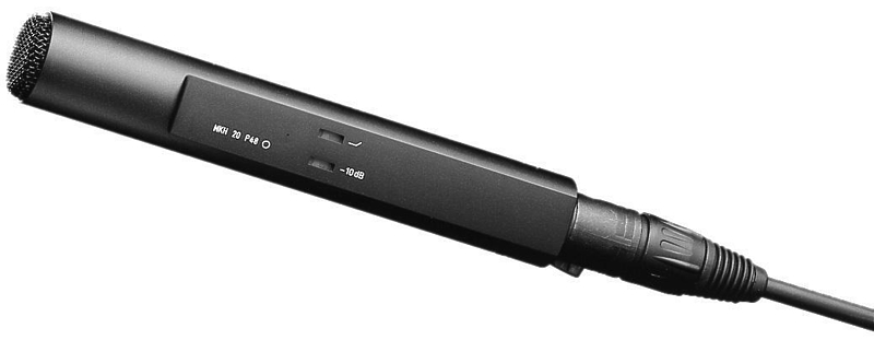 Sennheiser MKH 20 P48 инструментальный микрофон артикул 345084SI-1