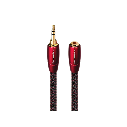 Кабель межблочный аудио AudioQuest Golden Gate 3.5M(M)-3.5M(F), 5.0 м артикул 220069Si-1