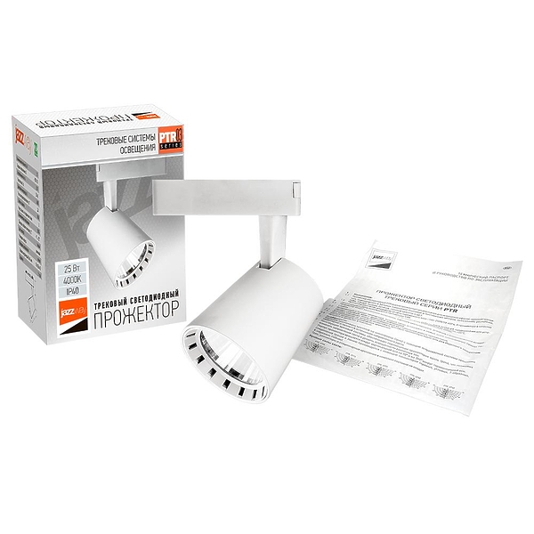 Светильник трековый JazzWay PTR 0325 25Вт WH артикул 281831Si-1 фото 3