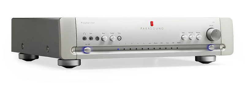 Предусилитель (стерео) Parasound P5 silver артикул 103988Si-1 фото 4