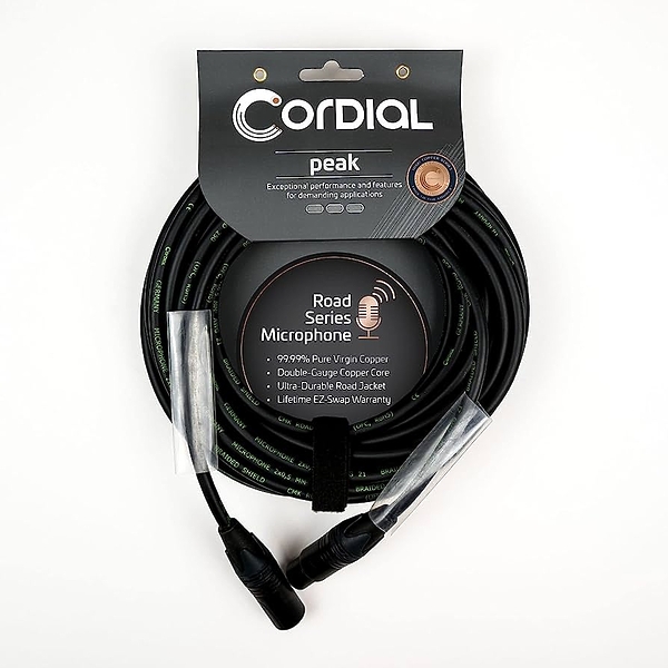 Микрофонный кабель Cordial CRM 10 FM-BLACK артикул 300536Si-1 фото 3