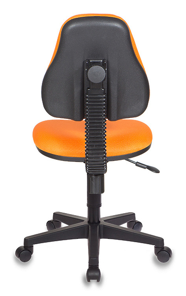 Кресло Бюрократ KD-4/TW-96-1 (Children chair KD-4 orange TW-96-1 cross plastic) артикул 263360Si-1 фото 5