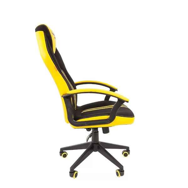 Кресло игровое Chairman game 26 00-07053960 Black/Yellow артикул 269969Si-1 фото 4