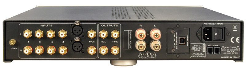 Усилитель интегральный Audia Flight Three (phono modul) black артикул 150864Si-1 фото 3