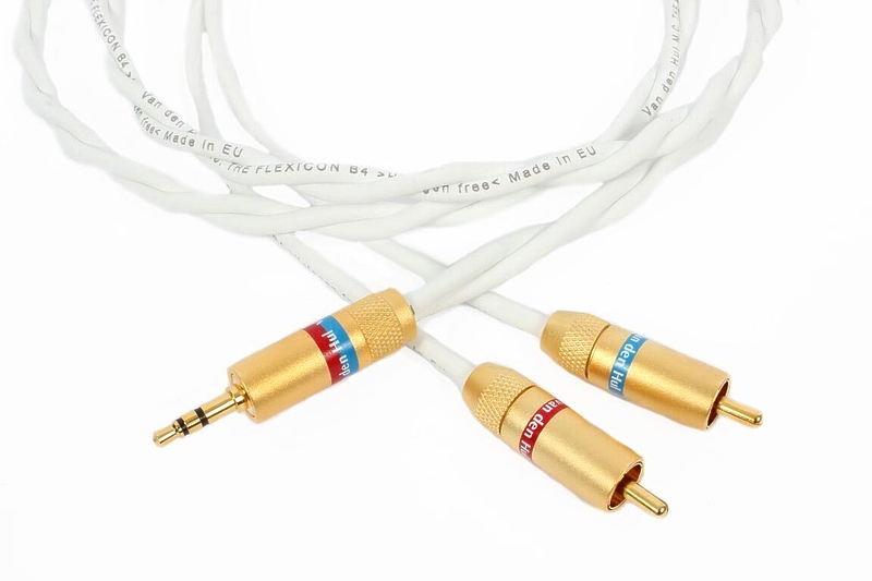 Кабель межблочный аудио Van Den Hul The Flexicon B4 mini jack (3.5mm) - RCA 1.5m артикул 187171Si-1