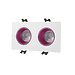 Светильник встраиваемый Denkirs DK3072-WH+PI (White Pink)