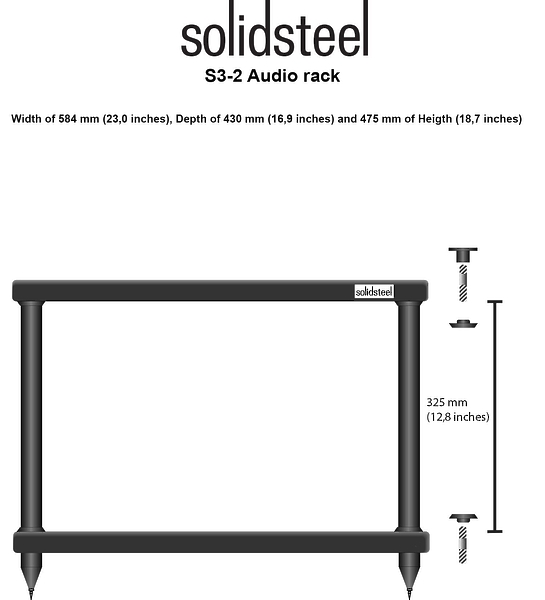 Стенд Solidsteel S3-2 Walnut артикул 236669Si-1 фото 3