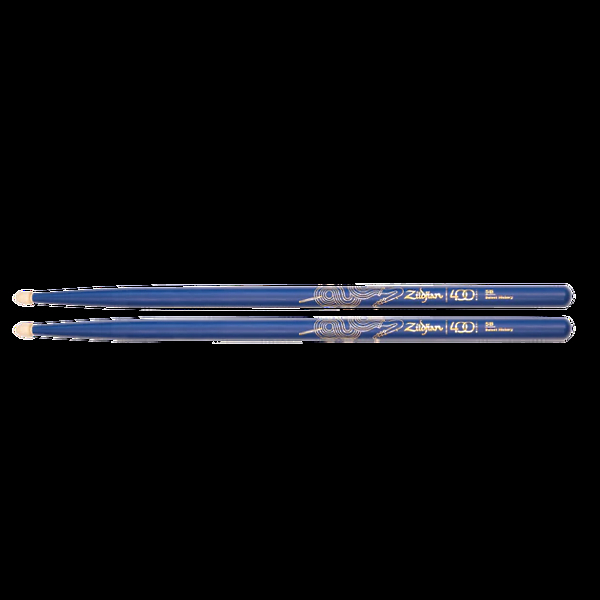 Барабанные палочки Zildjian Z5BACBU-400 Limited Edition 400th Anniversary 5B Acorn Blue Drumstick артикул 313681Si-1