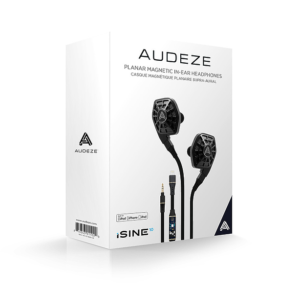 Наушники Audeze iSINE 10 bluetooth + lightning cable артикул 192516Si-1 фото 5