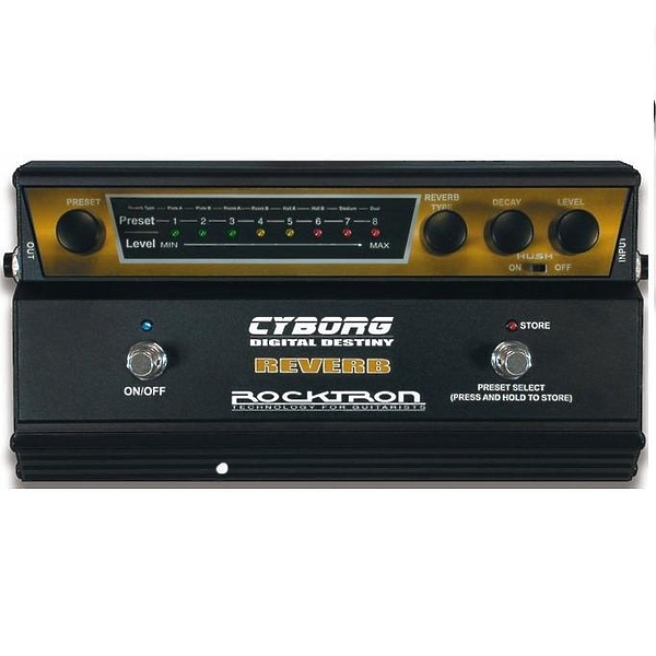 Педаль эффектов Rocktron CYBORG REVERB артикул 207255Si-1