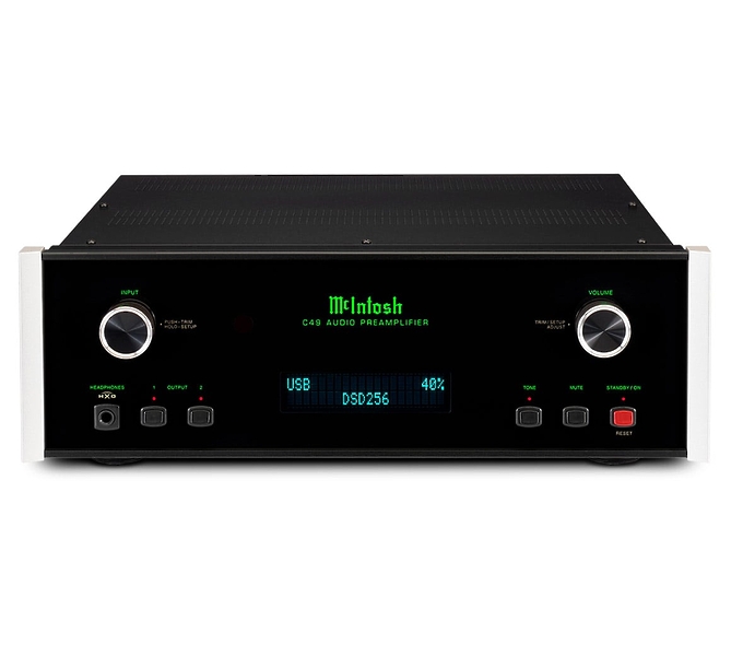 Предусилитель McIntosh C49 артикул 204969Si-1 в интернет-магазине «HiFiRussia»