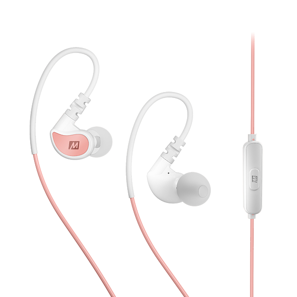 Наушники MEE Audio X1 In-Ear Sports Coral/White артикул 177634Si-1