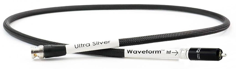 Межблочный цифровой кабель Tellurium Q Ultra Silver Waveform hq Digital RCA/BNC, 1.0м артикул 254456Si-1