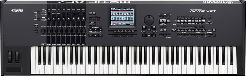 Клавишный инструмент Yamaha Motif XF7 артикул 136524Si-1
