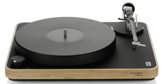 Проигрыватель винила Clearaudio Concept Active MC Wood Black/Wood артикул 205583Si-1