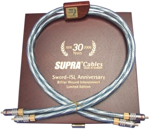 Кабель межблочный аудио Supra Sword-ISL 1m артикул 105955FV-1