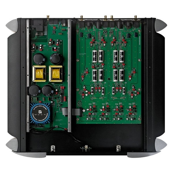 Фонокорректор SIM Audio MOON 610 LP 2TONE (black/silver) артикул 143677Si-1 фото 4