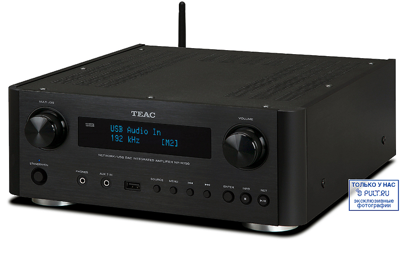 Стереоусилитель Teac NP-H750 black артикул 320791FV-1 фото 3