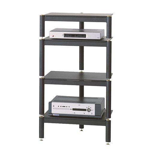 Подставка под аппаратуру Empire Classic ll HF 2+2 black артикул 138278Si-1