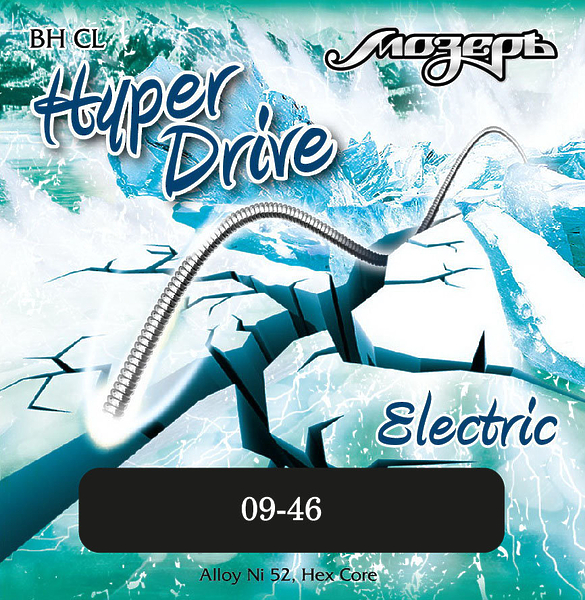 Струны для электрогитары Мозеръ HyperDrive BH-CL артикул 291490Si-1