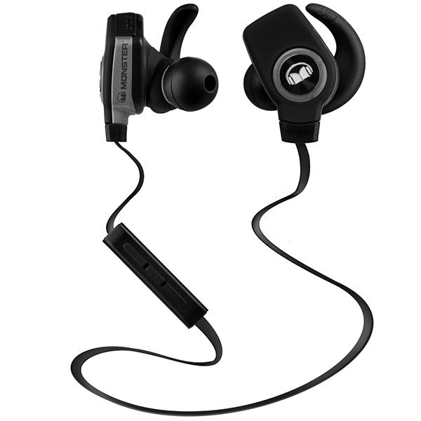Наушники Monster iSport Bluetooth Wireless SuperSlim In-Ear black (137035-00) артикул 139165Si-1