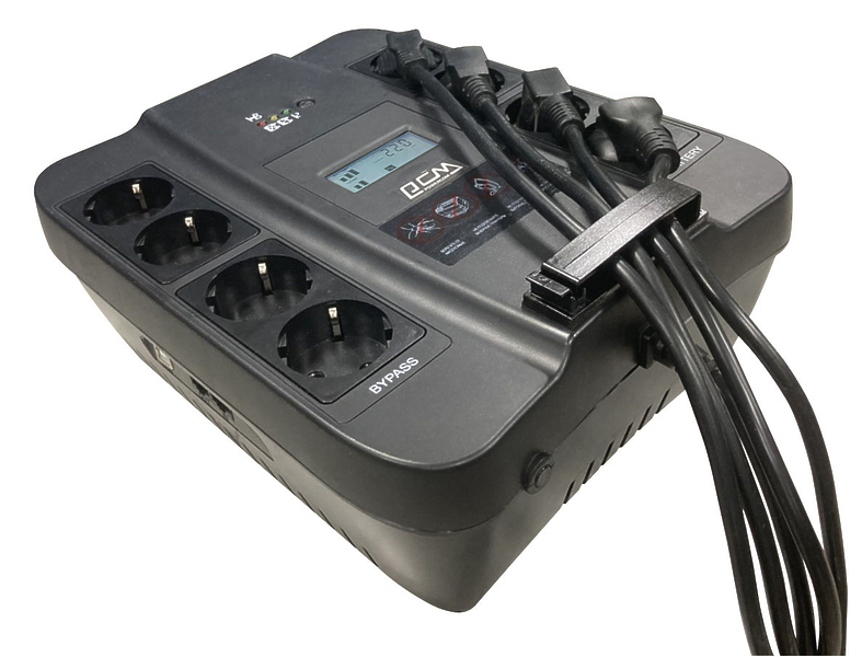 Блок бесперебойного питания Powercom Spider SPD-900U LCD USB Black артикул 268119Si-1