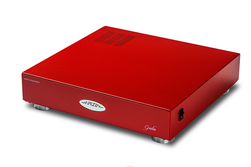 Фонокорректор Fezz Audio Gratia MM/MC Powered by Burson pamp Burning red артикул 254972Si-1