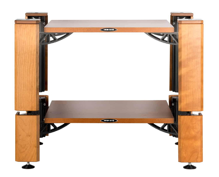 Стойка под Hi-Fi компоненты Solid Tech Hybrid Wood 2 (200x350 mm) Cherry артикул 251347Si-1
