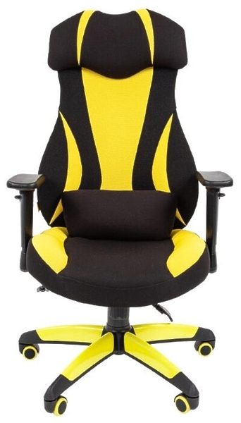 Кресло игровое Chairman game 14 00-07022221 Black/Yellow артикул 269945Si-1 фото 3